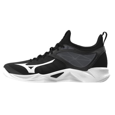 Zapatillas Para Voleibol Mizuno WAVE Dimension Mujer - Negros / Blancos - Chile M639DTBNRC